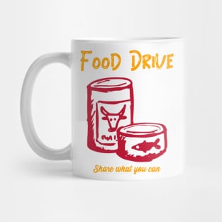 Food Drive - Share what you can Mug